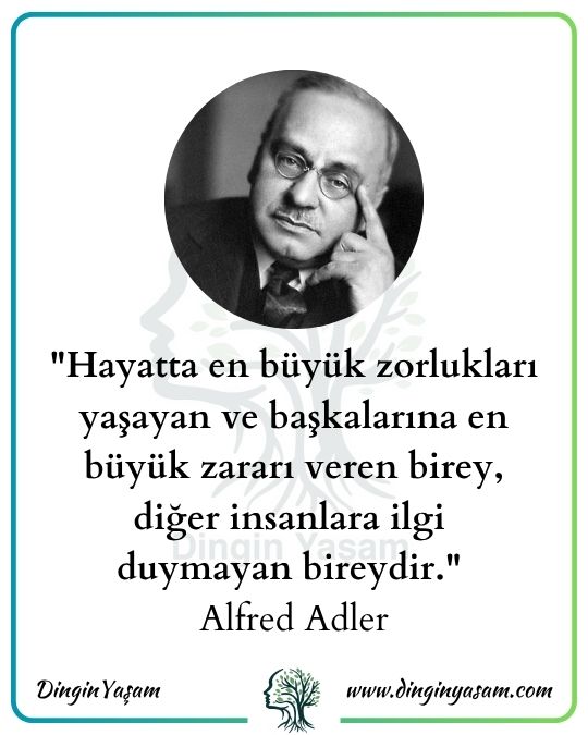 alfred adler toplumsallık duygusu
