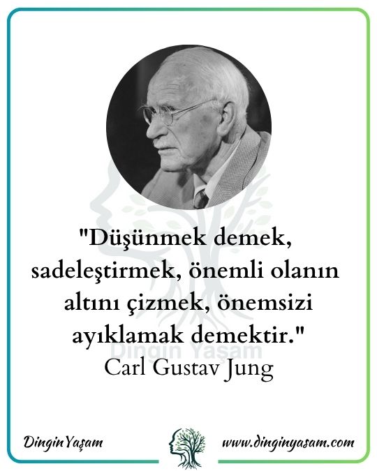 carl jun dusunce uzerine