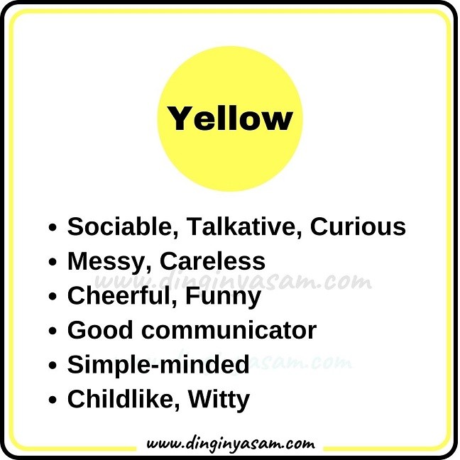 yellow personality dinginyasam.com