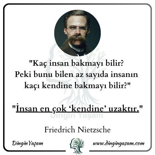 Friedrich Nietzsche sözleri dinginyasam 21