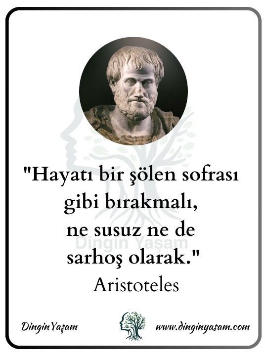 aristo kimdir aristoteles sozleri dinginyasam 10
