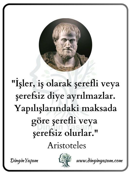 aristo kimdir aristoteles sozleri dinginyasam 11