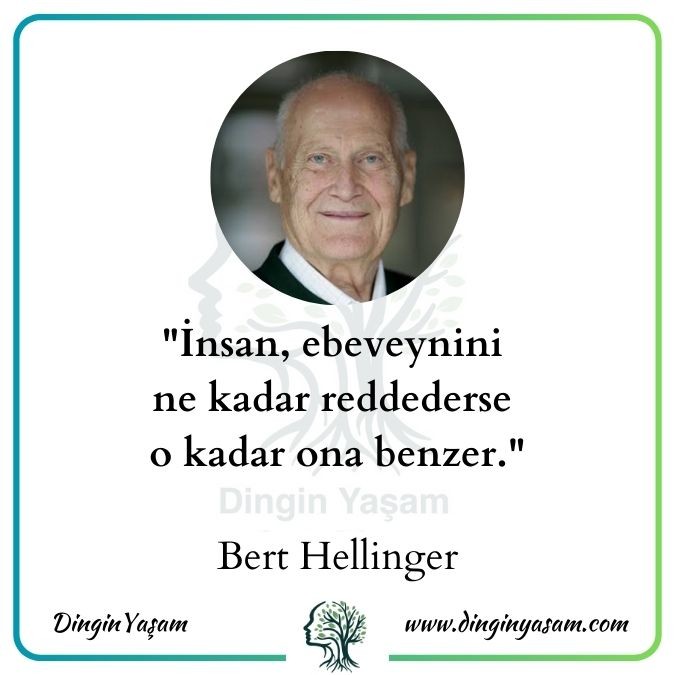 Bert Hellinger sozleri aile dizimi dinginyasam.com 6