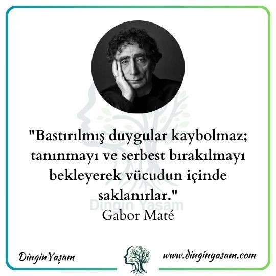 gabor mate bastirilmis duygular dinginyasam