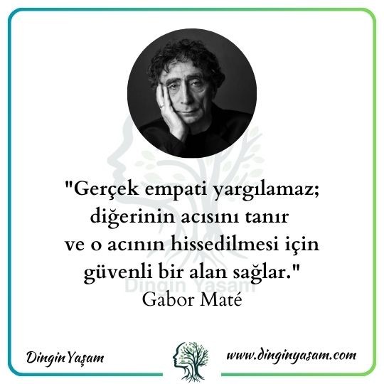 gabor mate empati dinginyasam