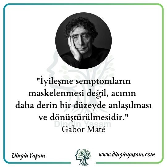 gabor mate sozleri duygularimiz dinginyasam