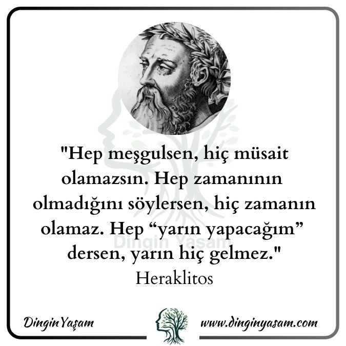 bilge heraklitus sozleri