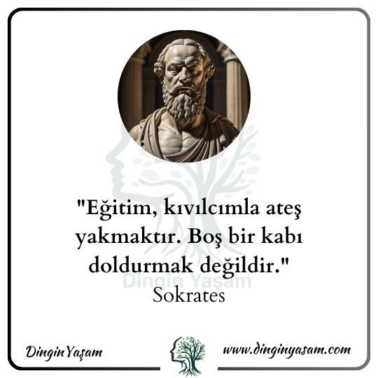 filozoflardan egititim sozleri