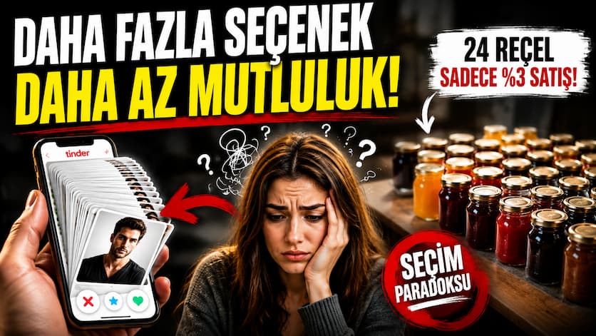 secim paradoksu deneyleri