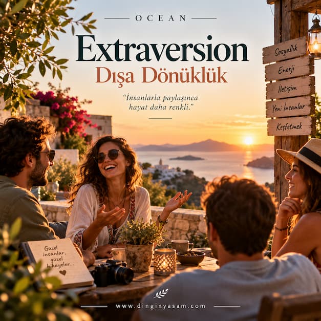 Dışa Dönüklük (Extraversion) – Big Five kişilik özelliği